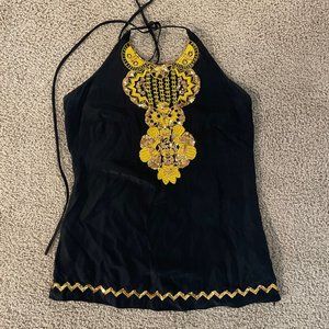 VINTAGE Black Halter